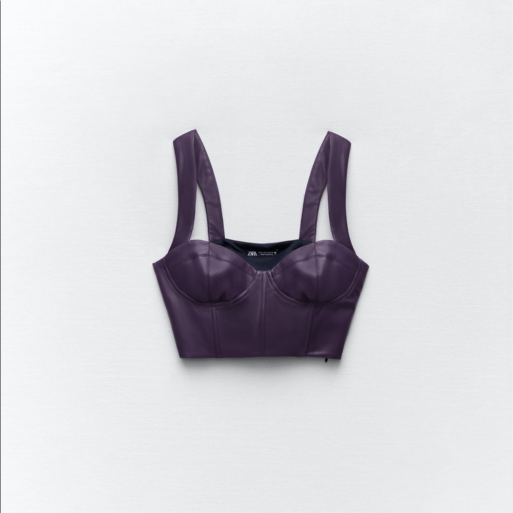 Zara Leather Corset